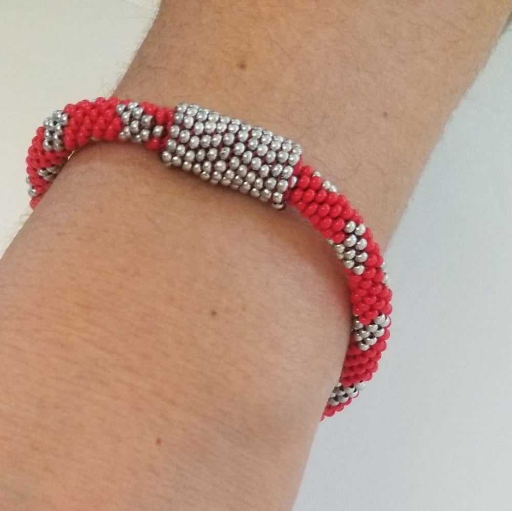 Crochet bracelet